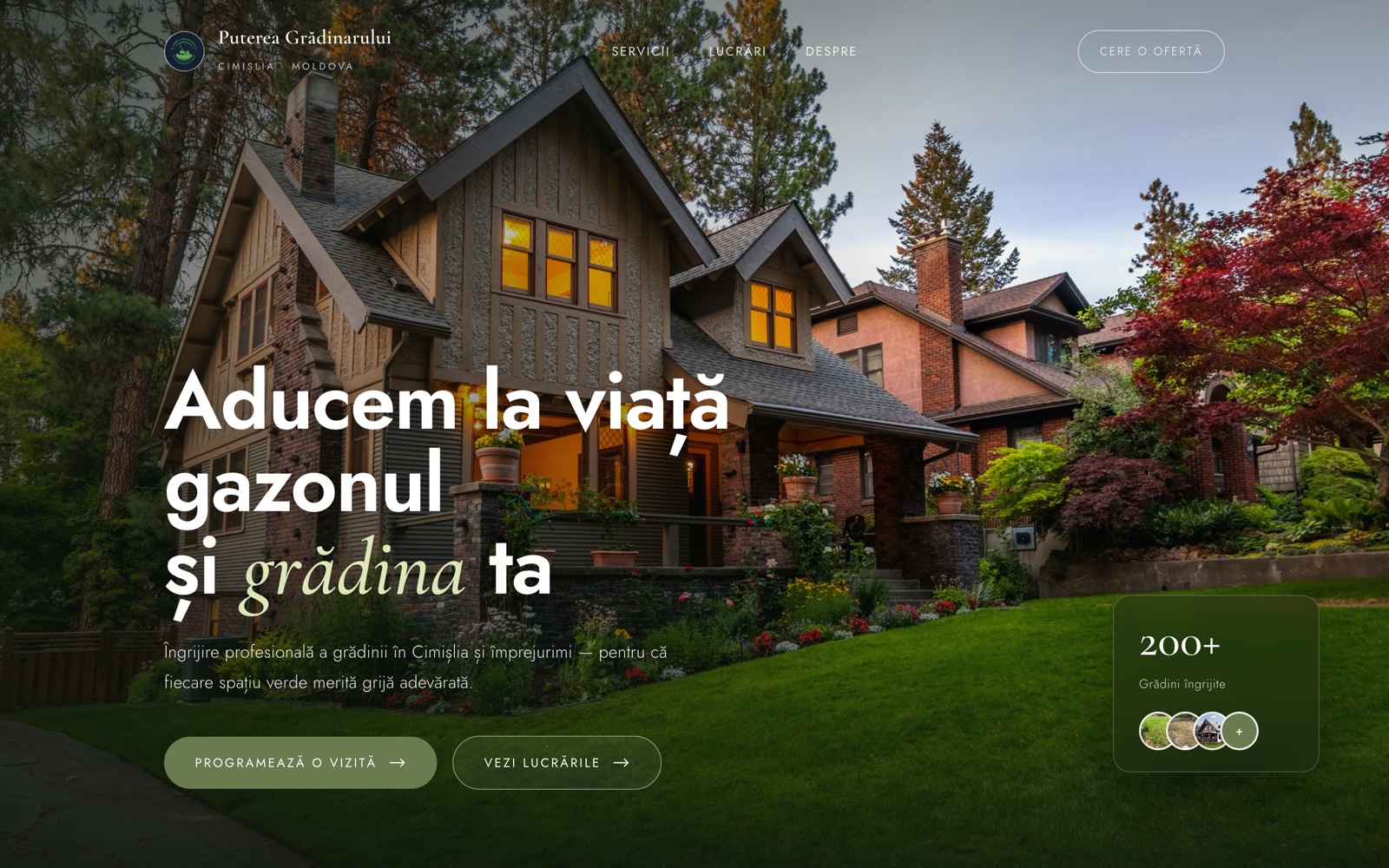Puterea Gradinarului — home